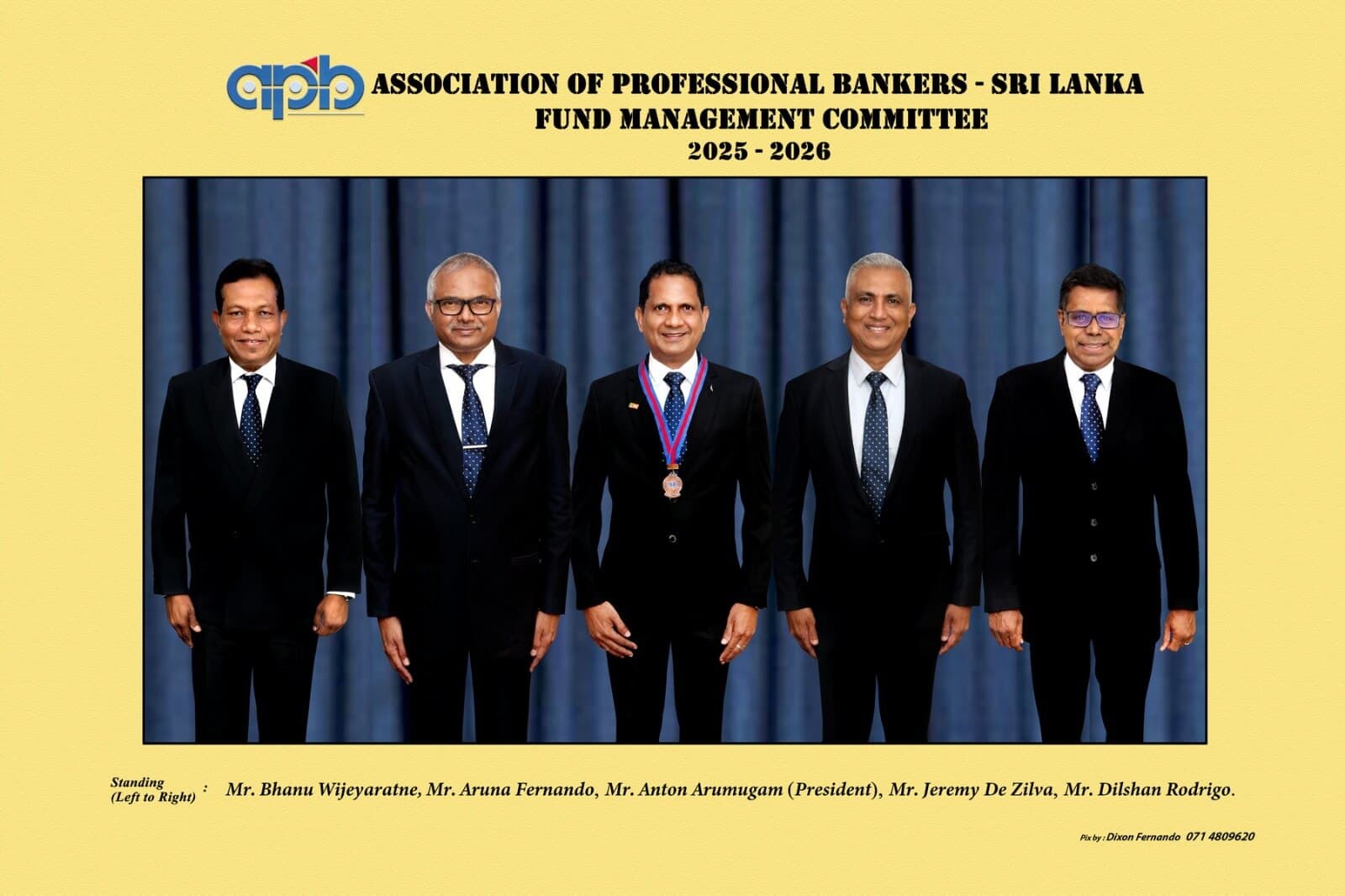 APBSL Fund Management Committee 2025–26