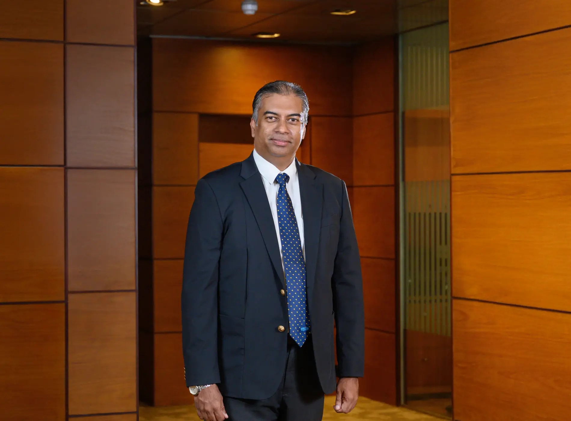 Portrait of Mr. H. N. Buddhika Perera, Assistant General Manager- Deposit Mobilization, Pan Asia Banking Corporation PLC